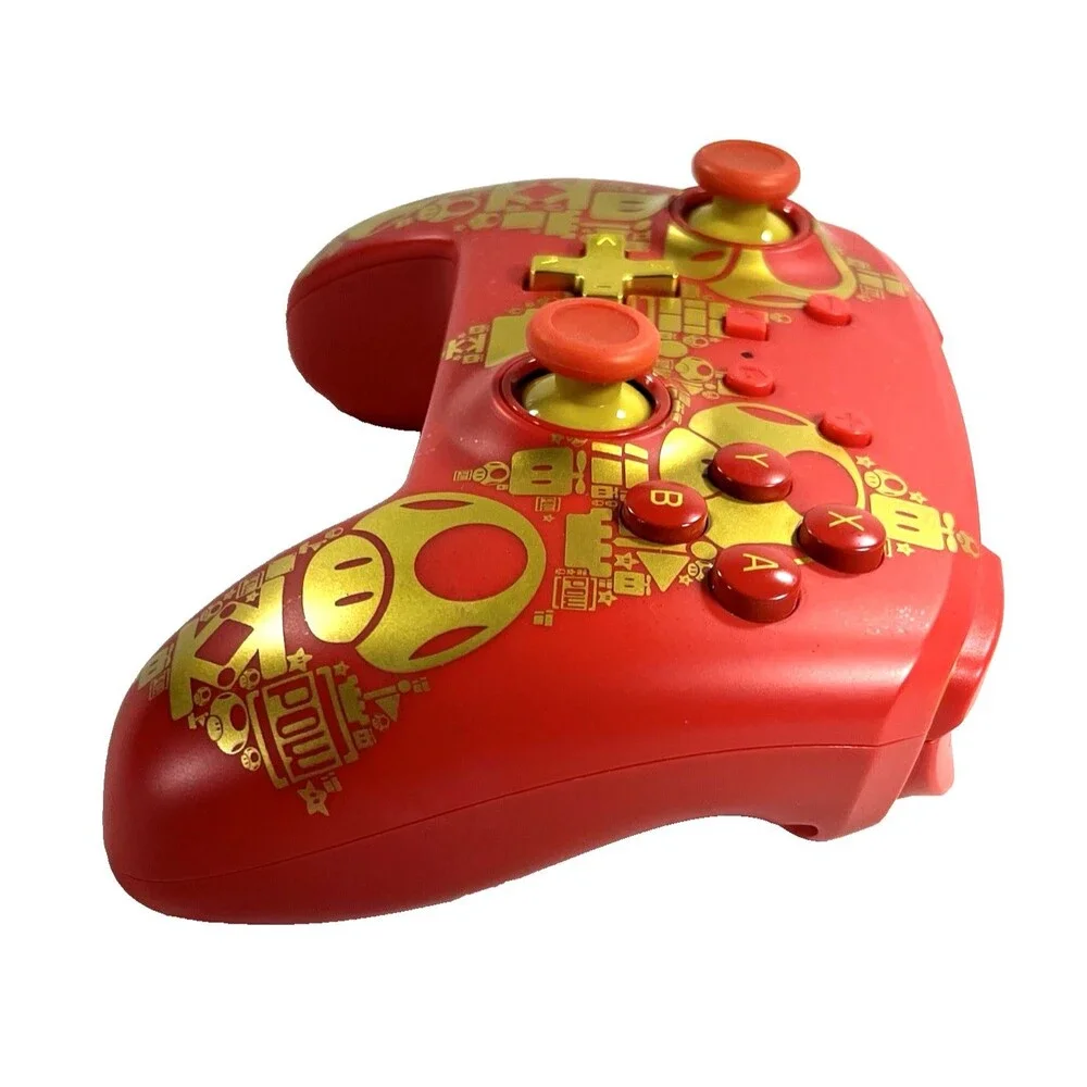 PowerA Nintendo Switch Super Mario Golden M Enhanced Controller Only Tested